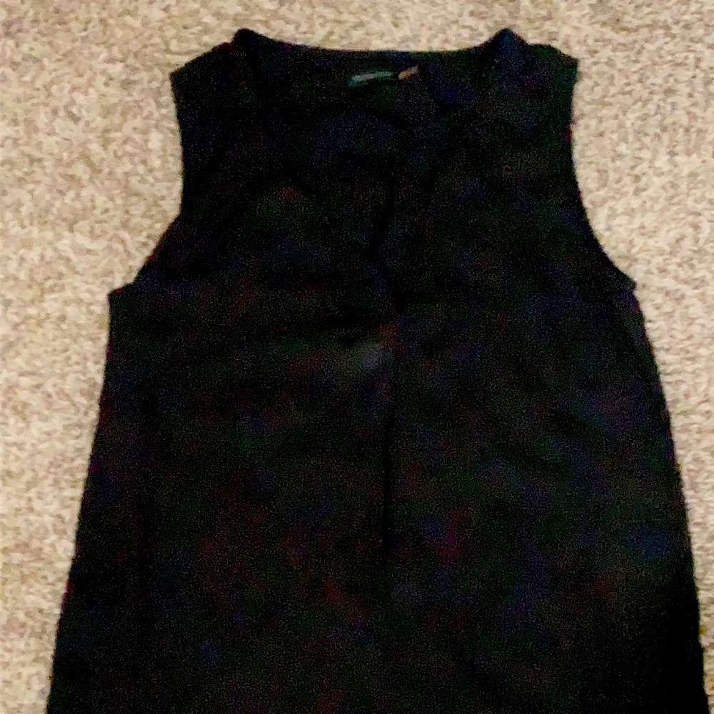 Organza long blouse